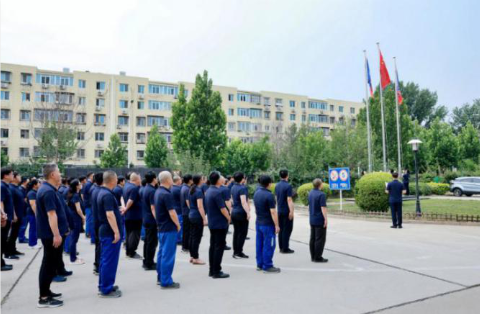 智造強國志 旗揚北人情 ——北人智能隆重舉行廠慶升國旗儀式